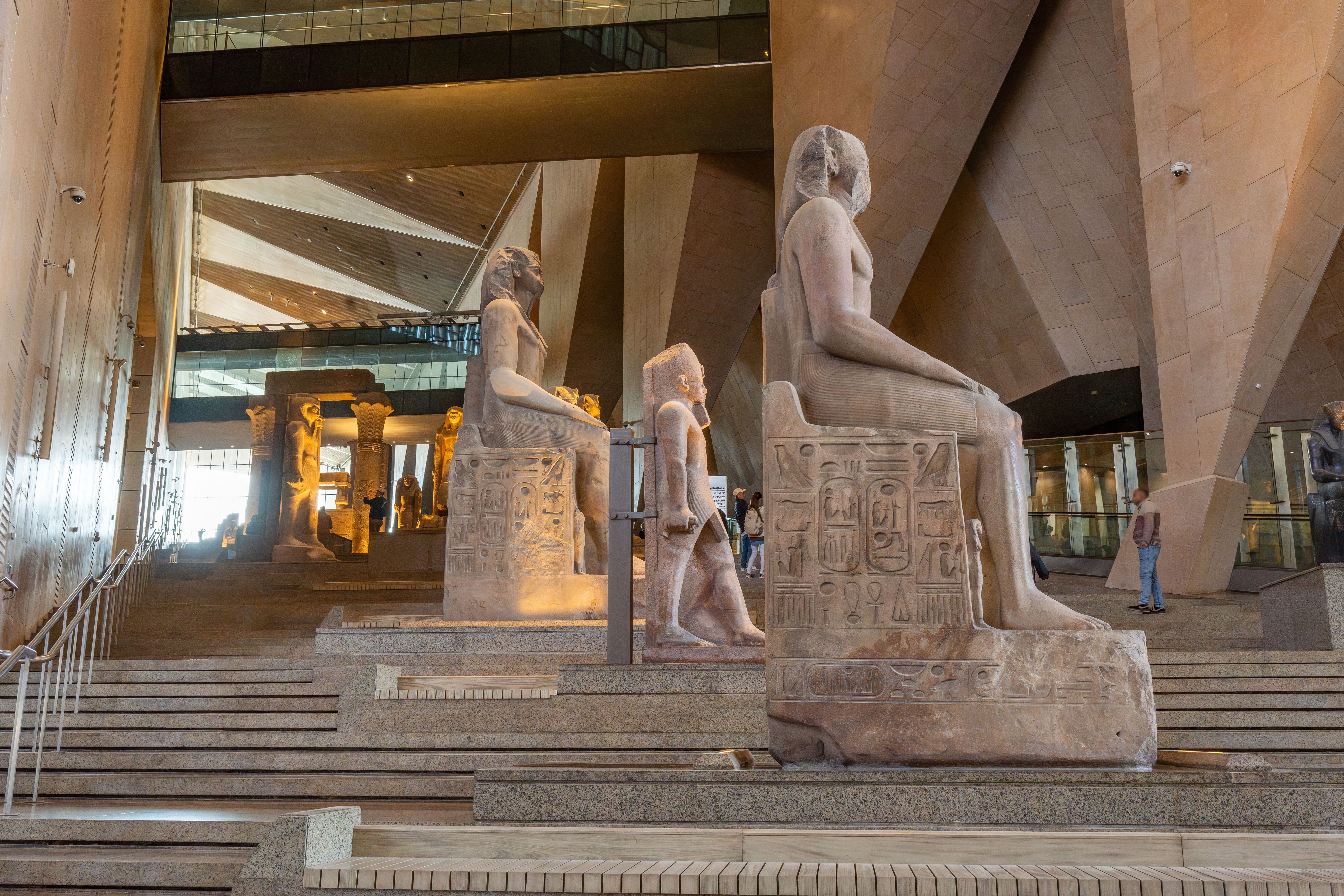 reperti nel Nuovo Museo Egizio